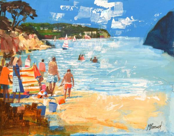 - Mixed Media on Board, Painting by Mike Bernard, measuring 29 x 37 cm (H x W) framed at 54 x 64 cm £1050